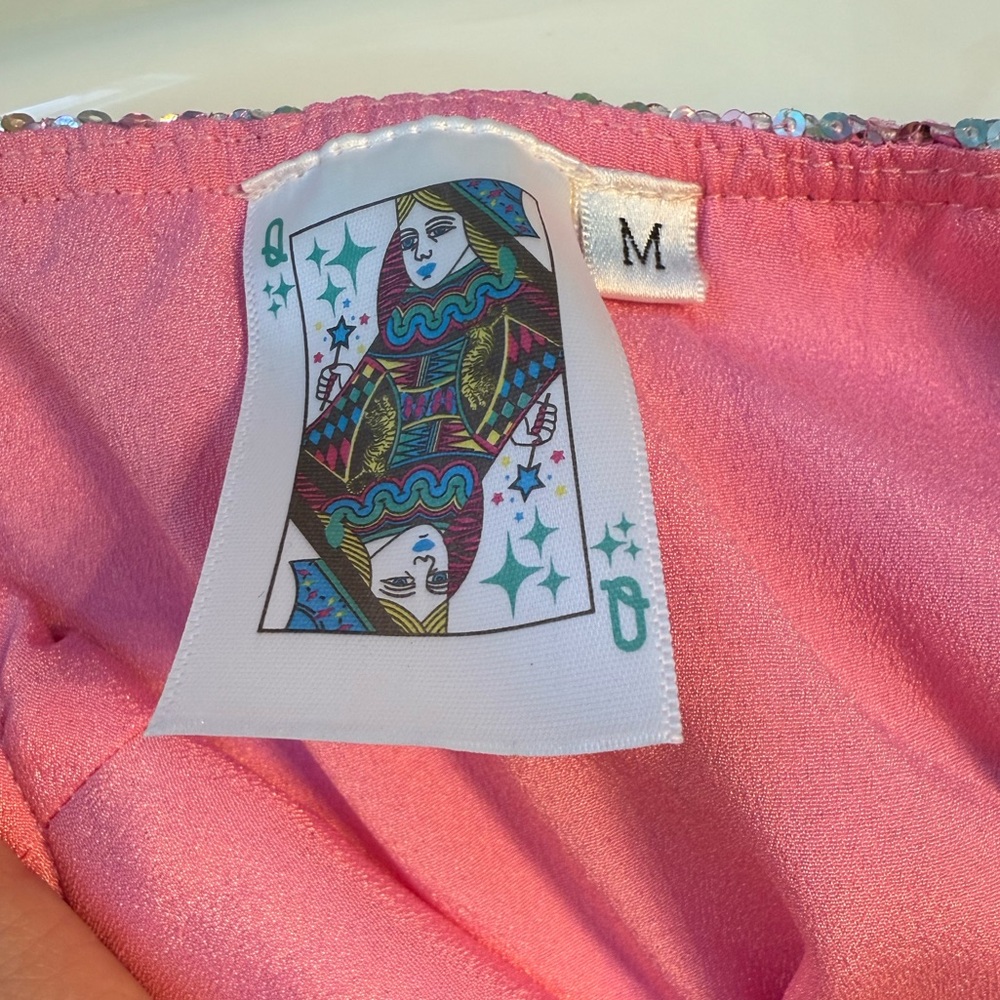 NWT Queen of Sparkles halter dress - Picture 4 of 7